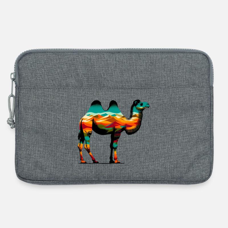 Kamel - Laptoptasche 13" - Grau meliert