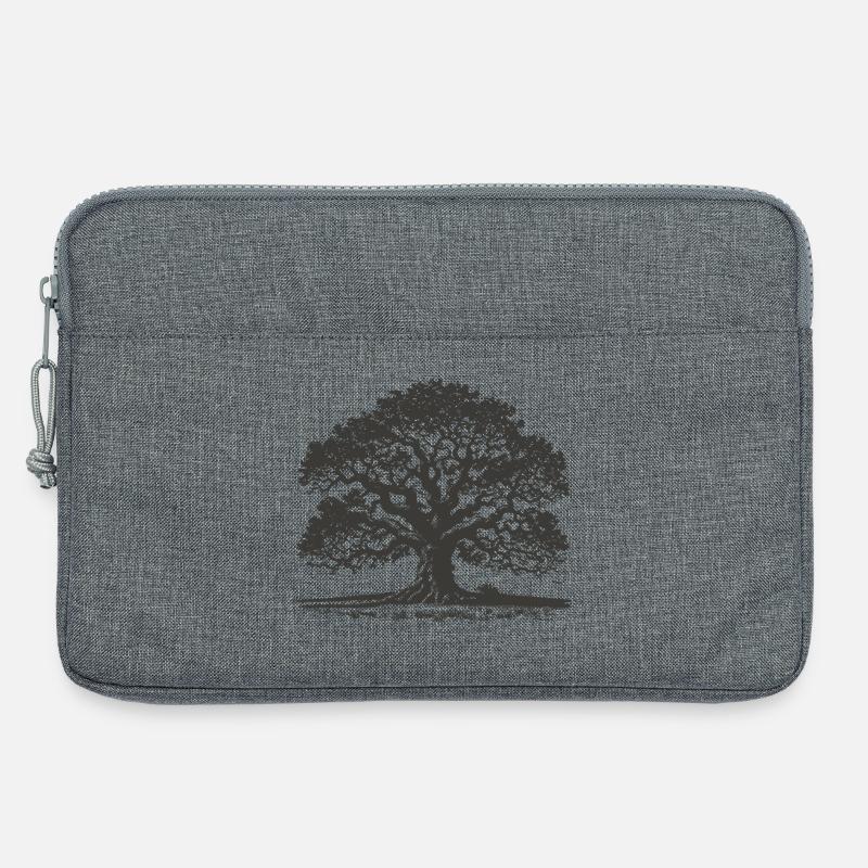 Eiche - Laptoptasche 13" - Grau meliert