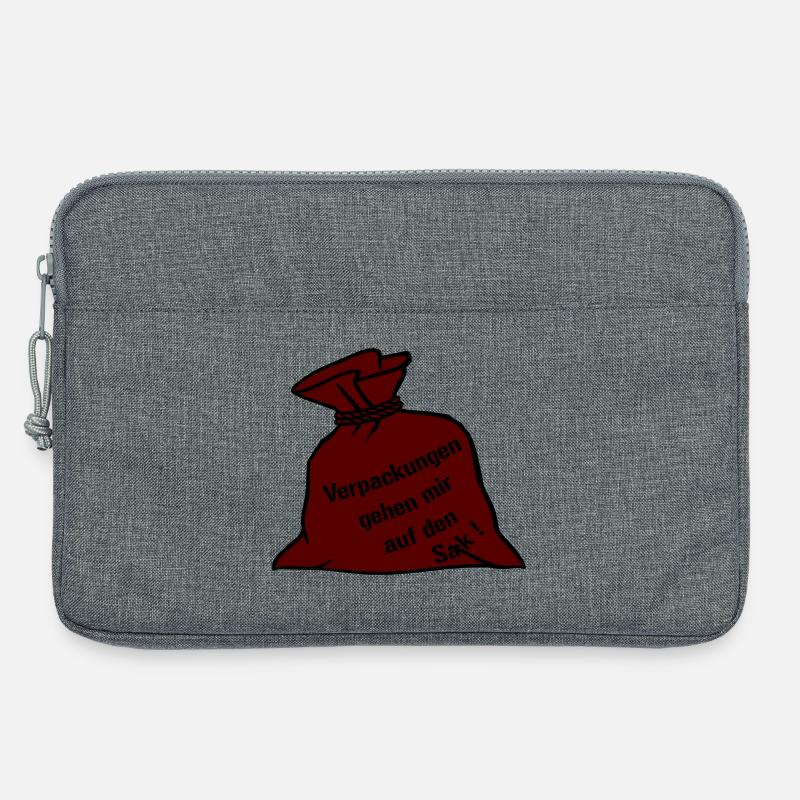 Verpackungen - Laptoptasche 13" - Grau meliert