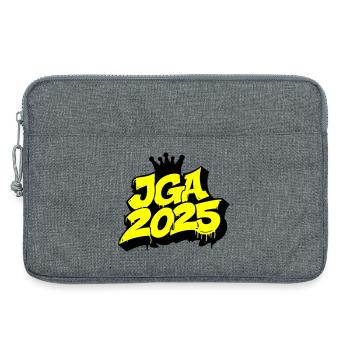 Enterrement de vie de garçon 2025 Enterrement de vie de garçon - Sacoche pour ordinateur portable 13 pouces - gris chiné - Devant