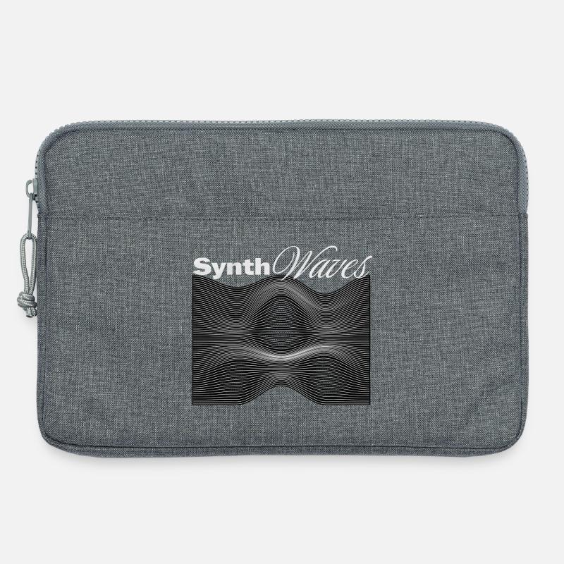 Synth waves Synthesizer  - Laptoptasche 13" - Grau meliert