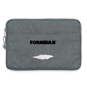 Formidab' - Sacoche pour ordinateur portable 13 pouces - gris chiné - Devant