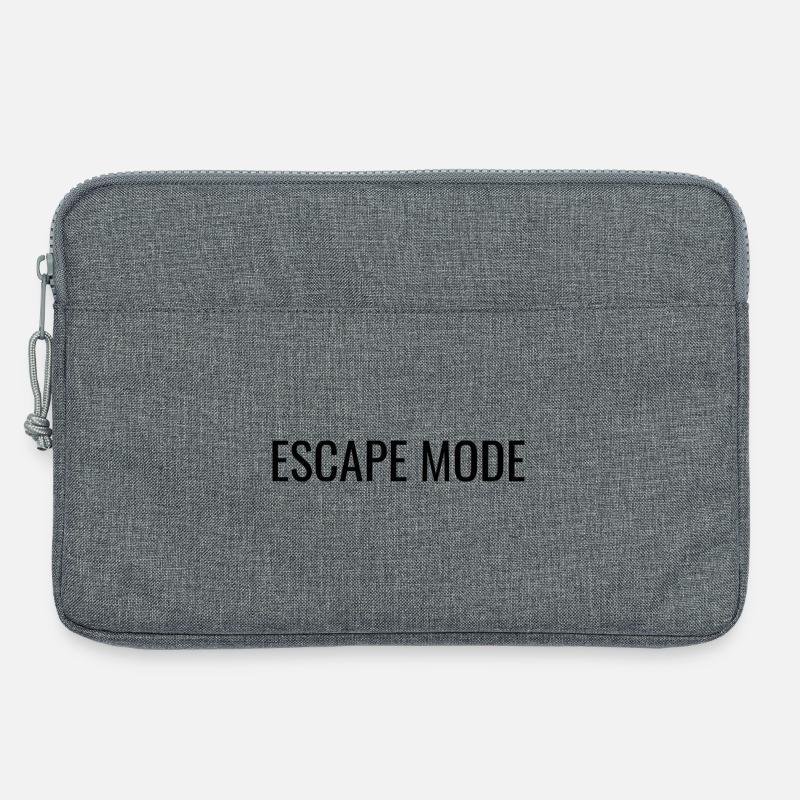 Fluchtmodus - Laptoptasche 13" - Grau meliert