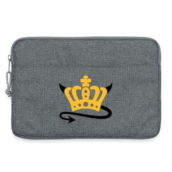 Teufel Krone - Laptoptasche 13" - Grau meliert - Vorne