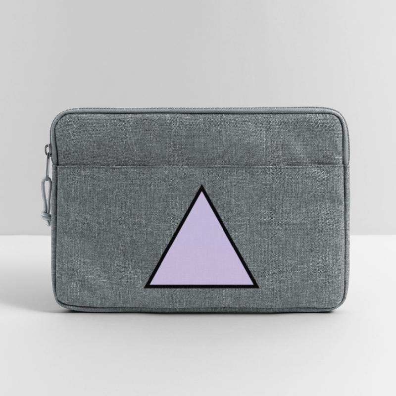 hipster triangle triangle shape Laptop bag 13"
