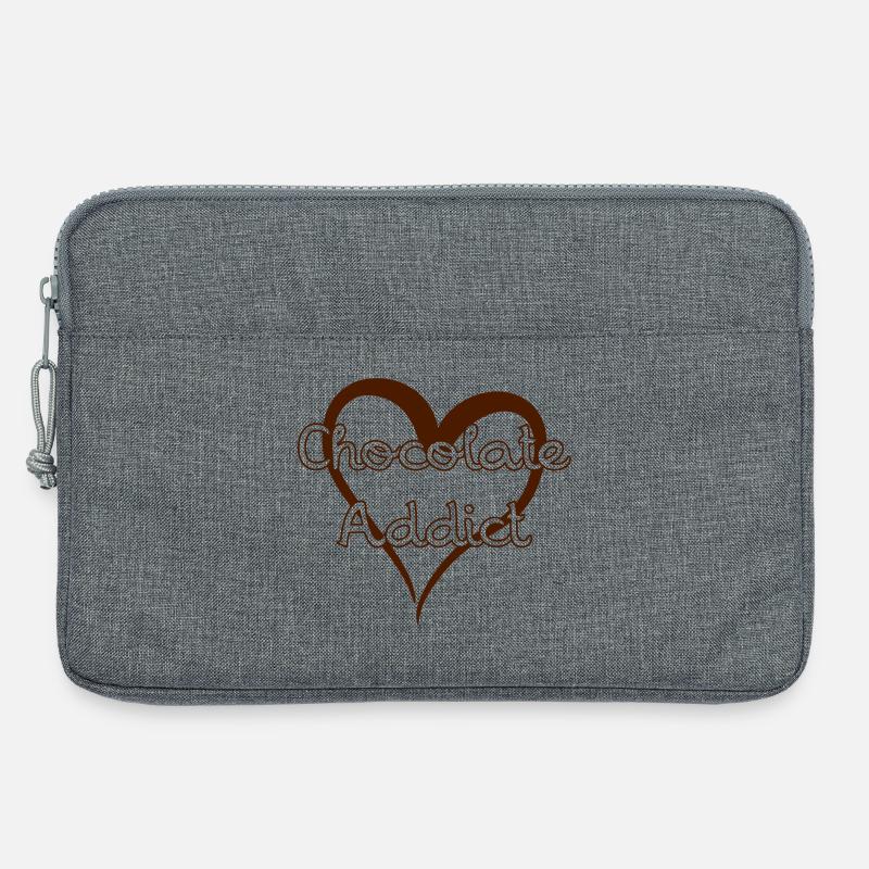 Chocolate Addict - Laptoptasche 13" - Grau meliert