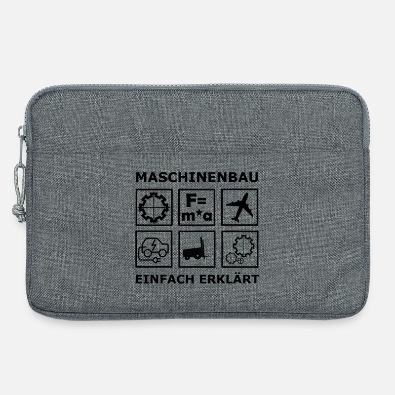 Mechanical Engineering Engineers - Laptop bag 13" - heather grey