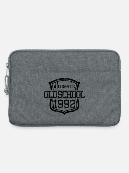 Authentische alte Schule 1992 - Laptoptasche 13" - Grau meliert