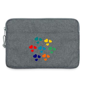 ALLES GUTE ZUM GEBURTSTAG. ALLES GUTE ZUM GEBURTSTAG. JAHRESTAG. - Laptoptasche 13" - Grau meliert - Vorne