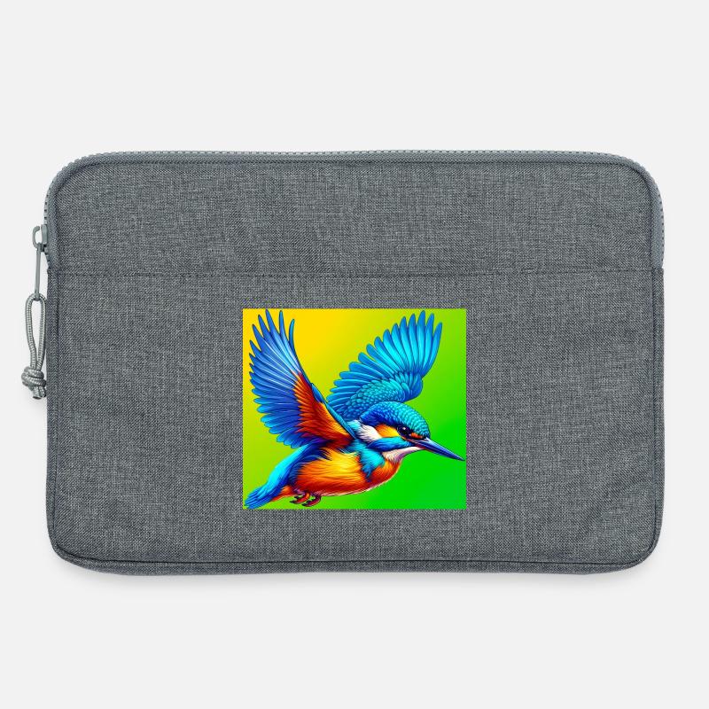 Eisvogel - Laptoptasche 13" - Grau meliert