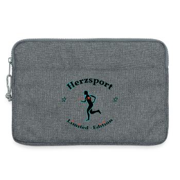 Hertz-Sport - Laptoptasche 13" - Grau meliert - Vorne