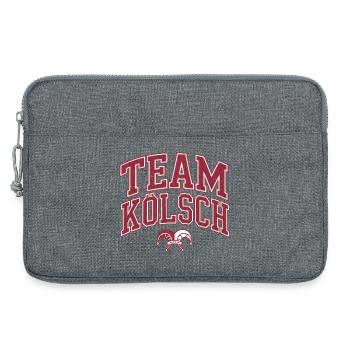 Team Kölsch - Carnival Costume - Laptop bag 13" - heather grey - Front