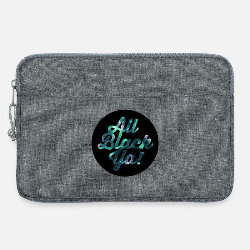 All Black Ya Galaxy Glitzer - Laptoptasche 13" - Grau meliert