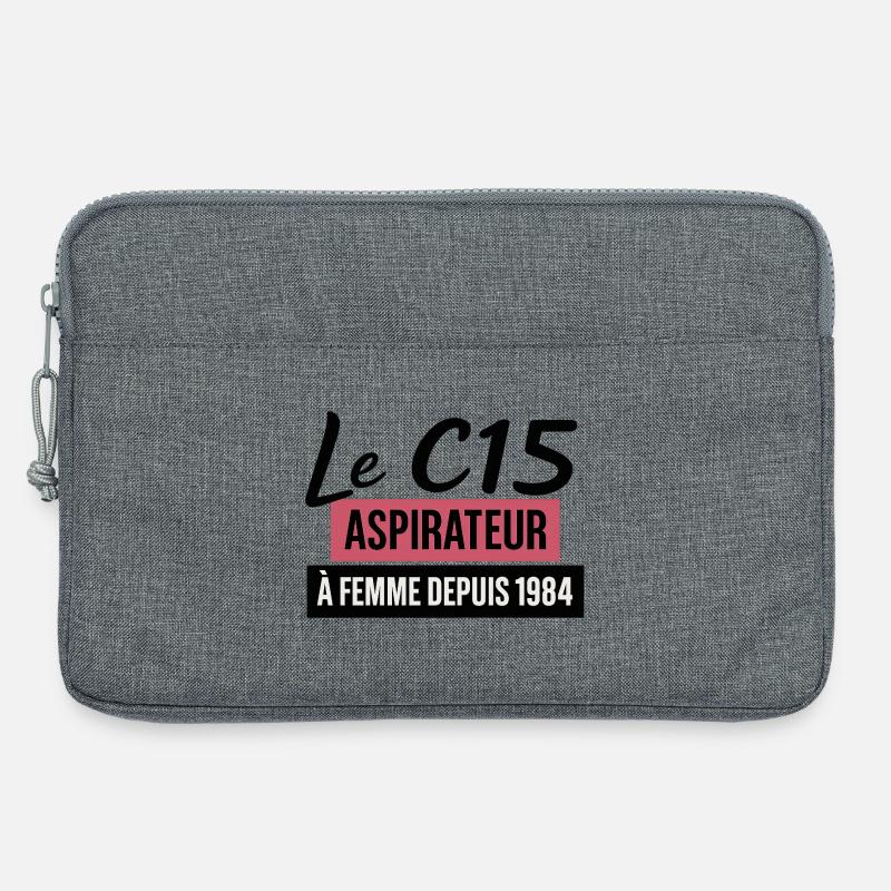 C15 - Laptop bag 13" - heather grey