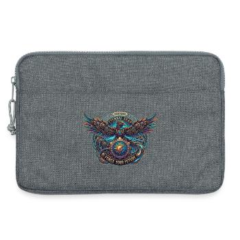 Aigle Éternel Engrenage - Sacoche pour ordinateur portable 13 pouces - gris chiné - Devant