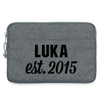 Luka est 2015 - Laptoptasche 13" - Grau meliert - Vorne