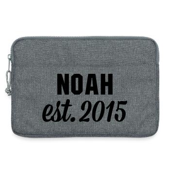 Noah est 2015 - Laptoptasche 13" - Grau meliert - Vorne