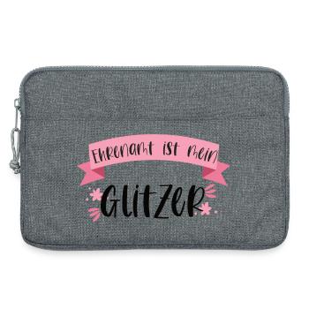 Ehrenamt Freiwillige Feuerwehr Sanitäterin - Laptoptasche 13" - Grau meliert - Vorne