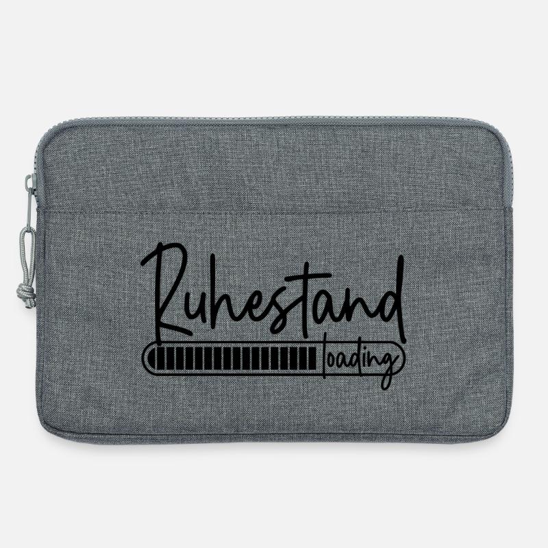 Ruhestand loading - Laptoptasche 13" - Grau meliert