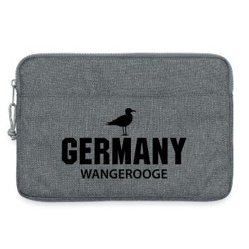 Wangerooge GERMANY - Laptop bag 13" - heather grey - Front
