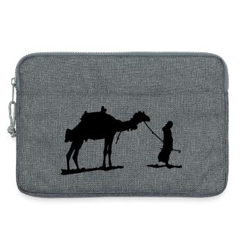 Bedouin - Laptoptasche 13" - Grau meliert - Vorne