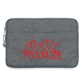T-shirt Aix Aix Aix Idea Cadeau - Sacoche pour ordinateur portable 13 pouces - gris chiné - Devant
