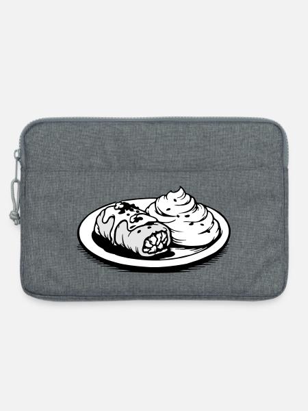 Golubzi cabbage wrap with mashed potatoes - Laptop bag 13" - heather grey