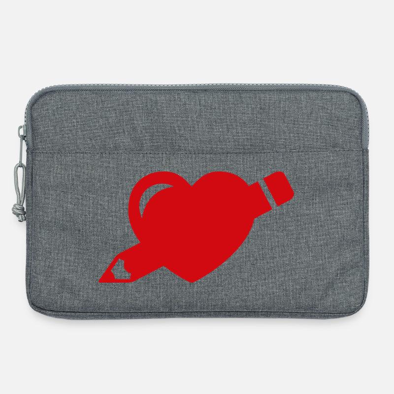 Designliebe - Laptoptasche 13" - Grau meliert