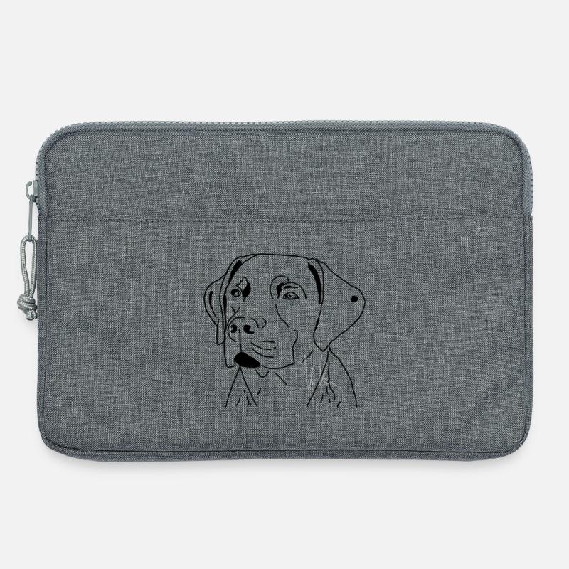 Labrador - Laptoptasche 13" - Grau meliert