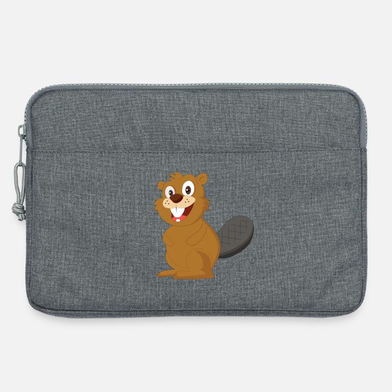 beaver - Laptop bag 13" - heather grey