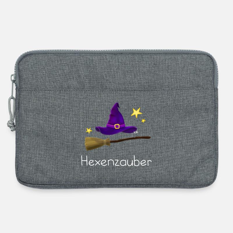 Hexenzauber - Laptoptasche 13" - Grau meliert