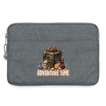 Rollenspiel Abenteuerzeit Fantasyausrüstung - Laptoptasche 13" - Grau meliert - Vorne