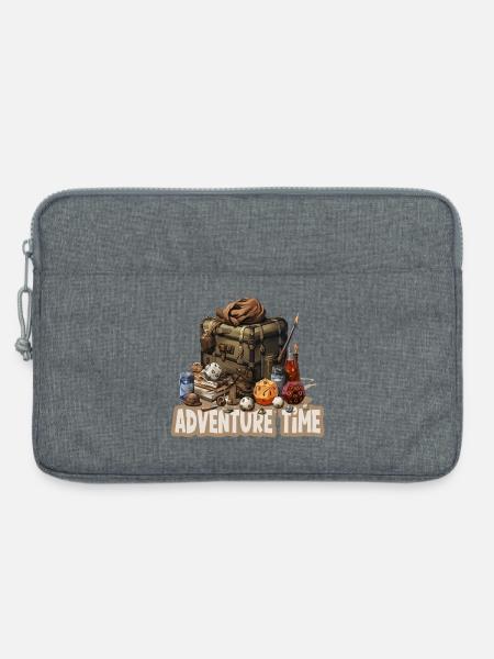 Rollenspiel Abenteuerzeit Fantasyausrüstung - Laptoptasche 13" - Grau meliert