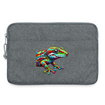 Gecko - Laptop bag 13" - heather grey - Front