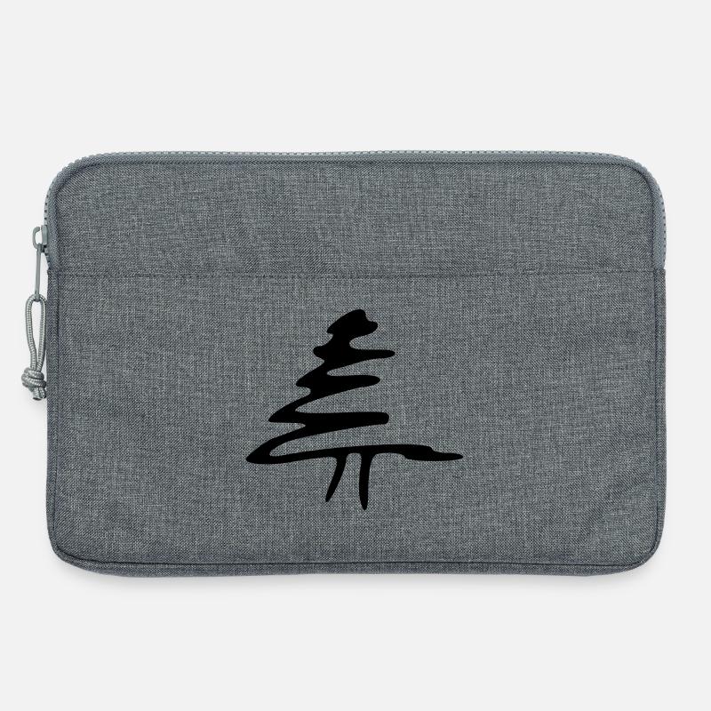 Tree - Laptop bag 13" - heather grey