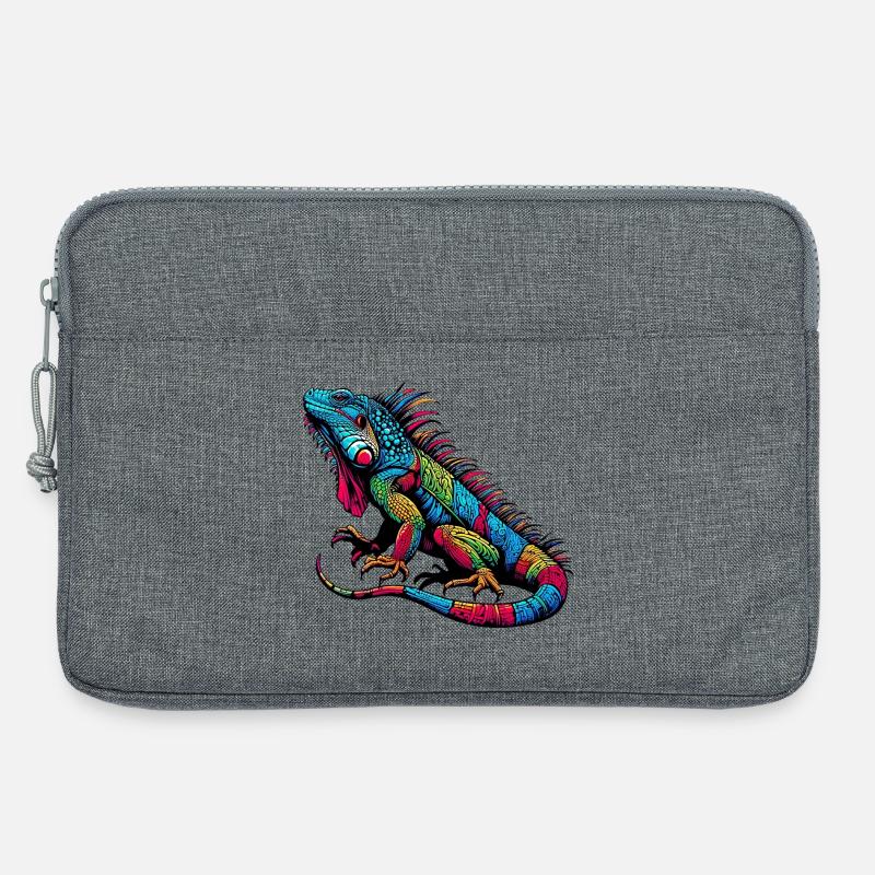 Leguan - Laptoptasche 13" - Grau meliert