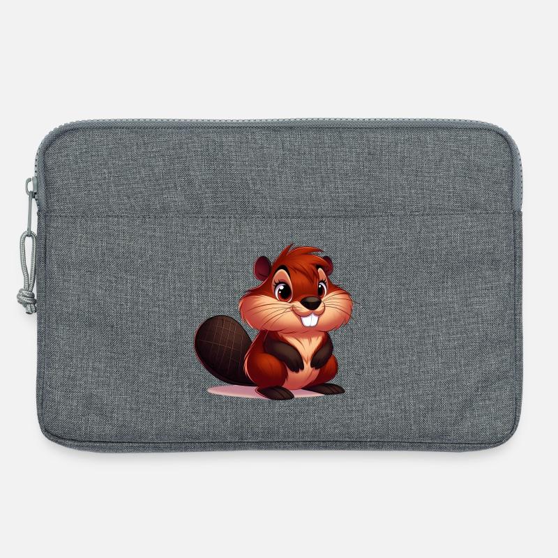 Bieber - Laptoptasche 13" - Grau meliert