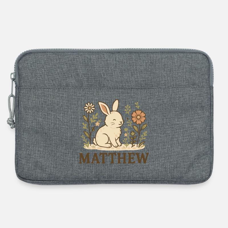 Matthew - Laptoptasche 13" - Grau meliert