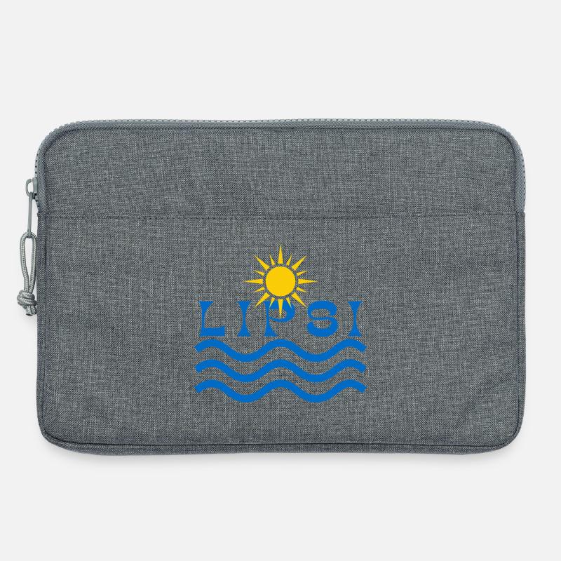 Lipsi Sun waves  - Laptop bag 13" - heather grey
