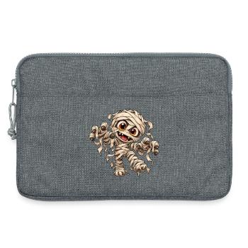 Mumie - Monster unter dem Bett Party - Laptoptasche 13" - Grau meliert - Vorne