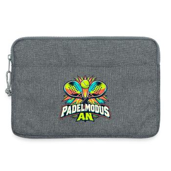 Padelmodus an - Laptoptasche 13" - Grau meliert - Vorne