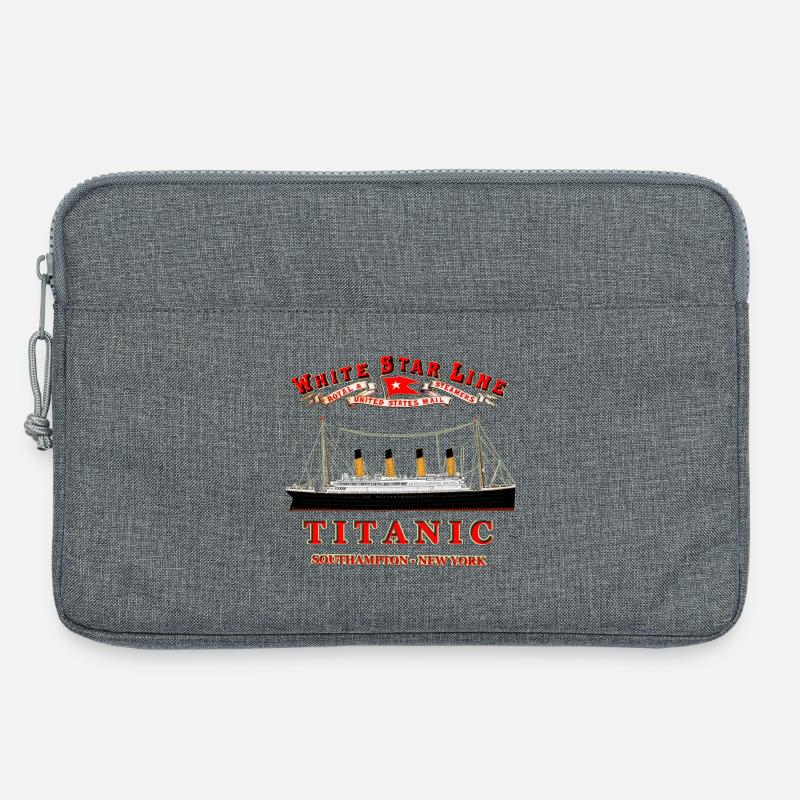 TITANIC ORIGINAL CREATION Louis RUNEMBERG © Adagp - Laptoptasche 13" - Grau meliert