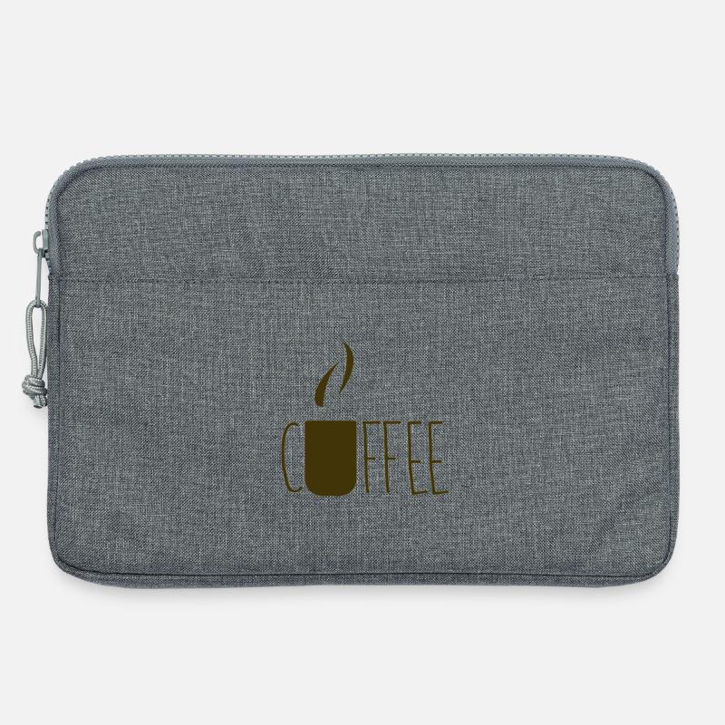 Coffee - Laptoptasche 13" - Grau meliert