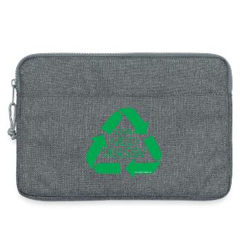 dua ned urassn-sei nicht verschwenderisch, Dialekt - Laptoptasche 13" - Grau meliert - Vorne