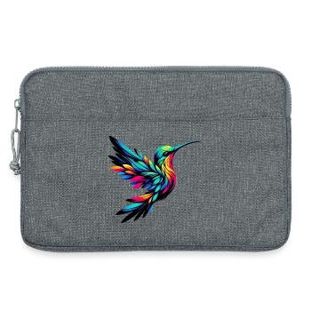 Hummingbird - Laptop bag 13" - heather grey - Front