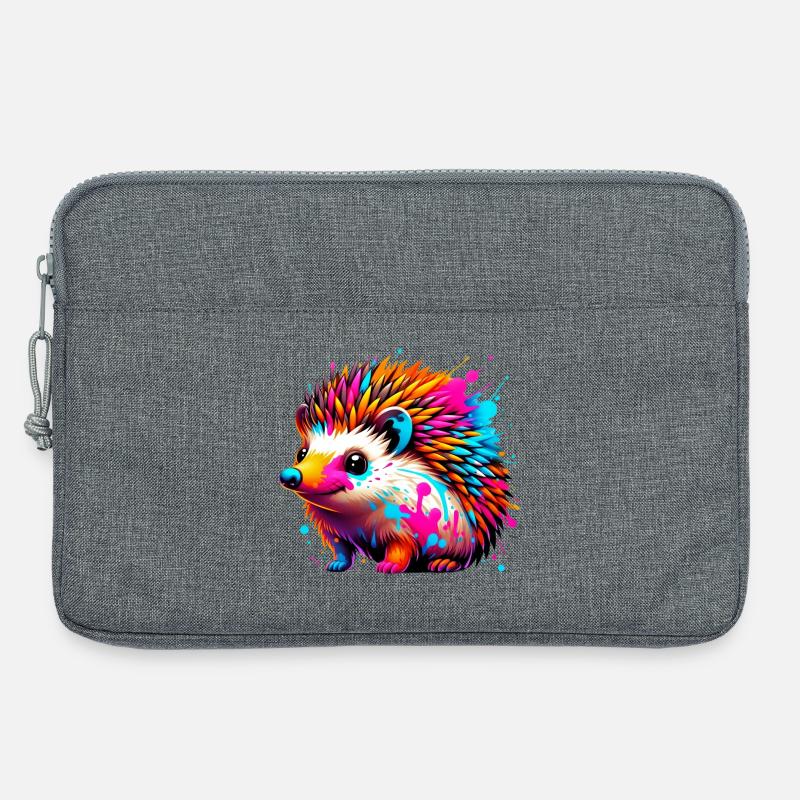Igel - Laptoptasche 13" - Grau meliert