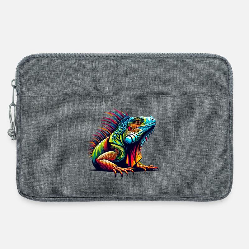 Leguan - Laptoptasche 13" - Grau meliert