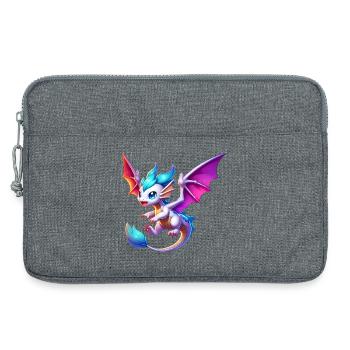 Dragon - Sacoche pour ordinateur portable 13 pouces - gris chiné - Devant