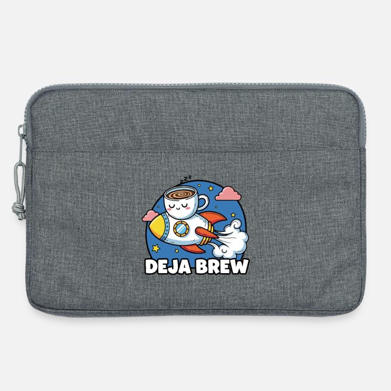 Caffeine Launch - Laptop bag 13" - heather grey