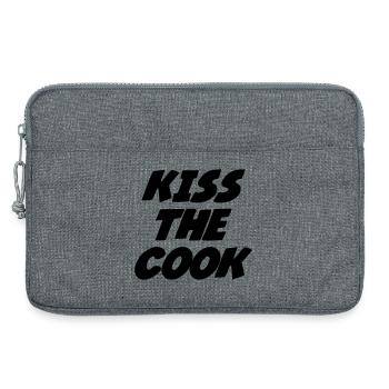 Embrasse le cuisinier - cuisine - Sacoche pour ordinateur portable 13 pouces - gris chiné - Devant